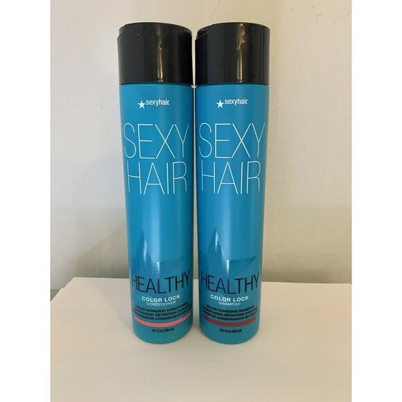 Sexy Hair HEALTHY COLOR LOCK Shampoo & Conditioner Set **10.1 oz/300ml ** - Picture 1 of 9